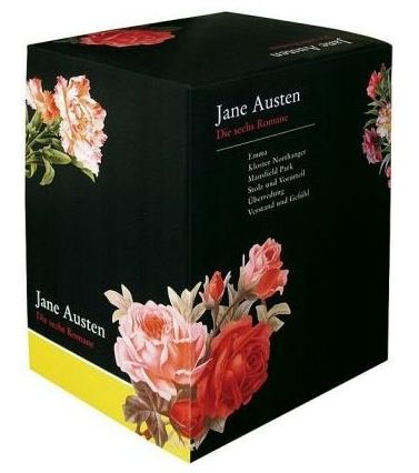 Jane Austen em alemão - coleção da editora Reclan