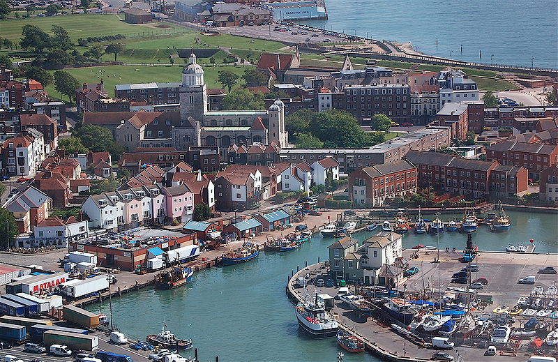 Portsmouth, cidade portuária da Inglaterra