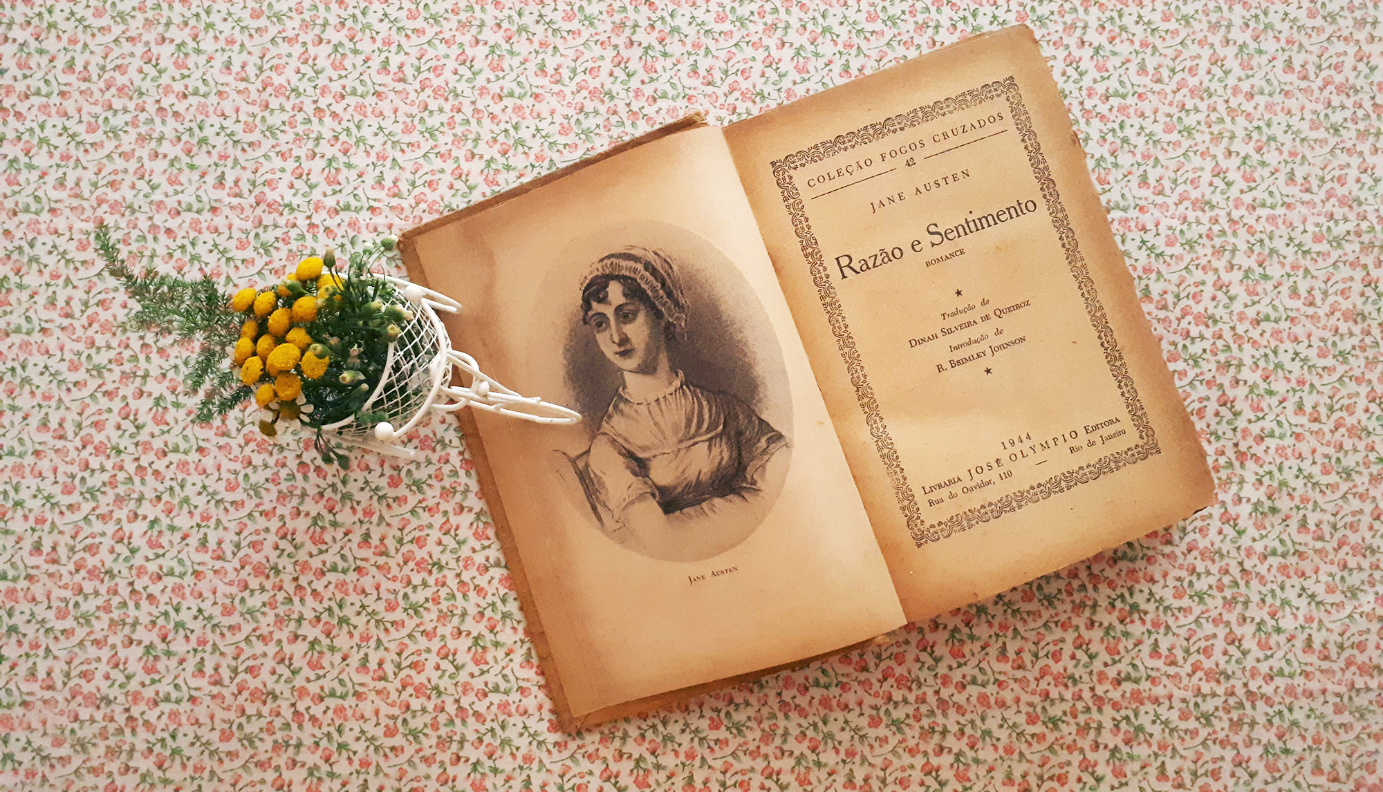 Razao e Sentimento, tradução Dinah Silveira de Queiroz, editora José Olympio, 1944