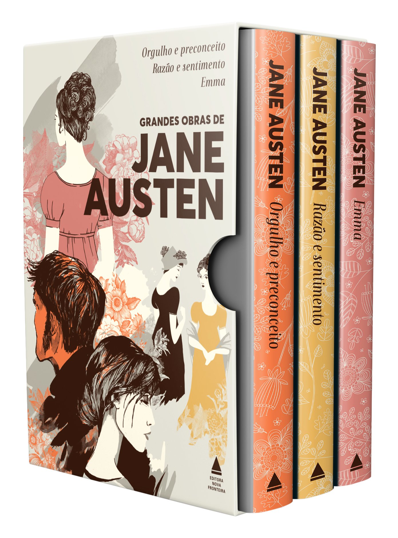 Caixa Grandes Obras de Jane Austen - Editora Nova Fronteira