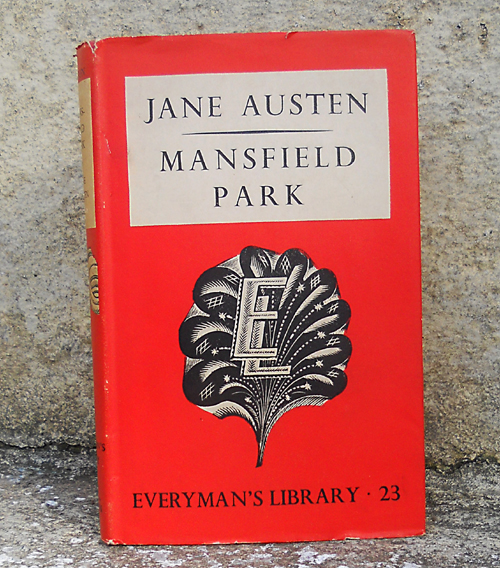 Mansfield Park, Everyman's Library, 1951